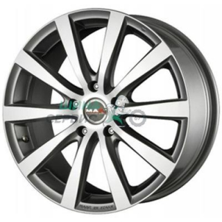 8x17/5x112 ET42 D76 Iguan Ice Black