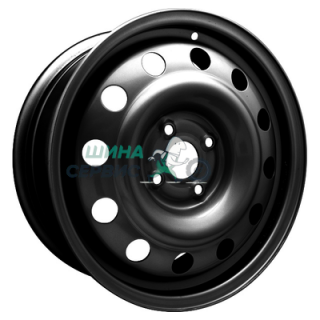 6x15/4x100 ET48 D54,1 HYUNDAI Solaris, KIA Rio Черный