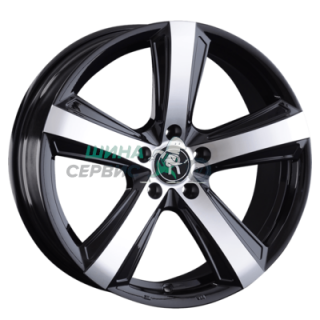 8x18/5x112 ET25 D66,6 VV290 BKF (конус, C570-01)