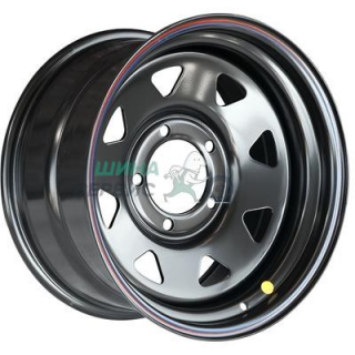 Off-Road Wheels 9x17/5x150 ET-24 D113 Тойота Ленд Крузер 100/105 черный (треуг. мелкий)