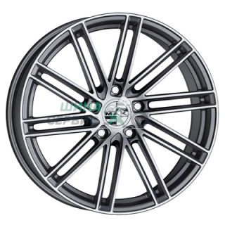 9,5x22/5x130 ET68 D71,6 Leipzig Gunmetal Mirror Face