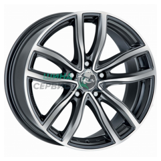 MAK 8x19/5x112 ET42 D66,45 Sarthe Gunmetal Mirror Face