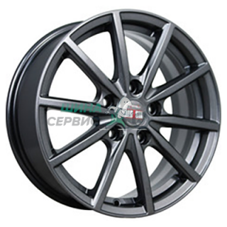 Alcasta 7x17/5x112 ET40 D57,1 M61 Black