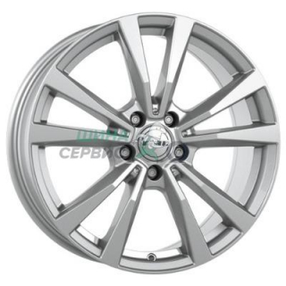 Rial 8x19/5x112 ET34 D66,5 M12X Polar Silver