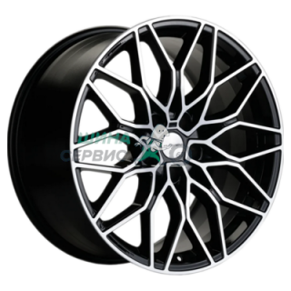 Khomen Wheels 9,5x19/5x112 ET40 D66,6 KHW1902 (3/4/5/6 series) Black-FP