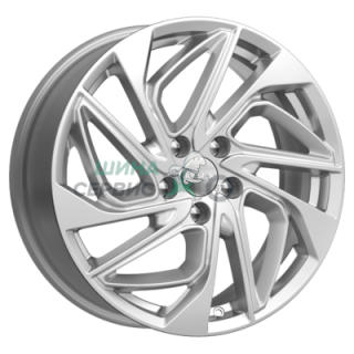 K&K 7x18/5x114,3 ET35 D60,1 КС883 Сильвер SK