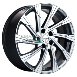 Khomen Wheels 7,5x19/5x114,3 ET50,5 D67,1 KHW1901 (Kia Sportage) Brilliant Silver-FP