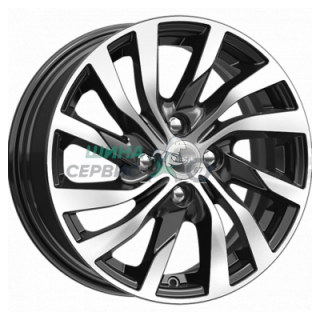 K&K 6x15/4x100 ET40 D60,1 КС882 Сильвер