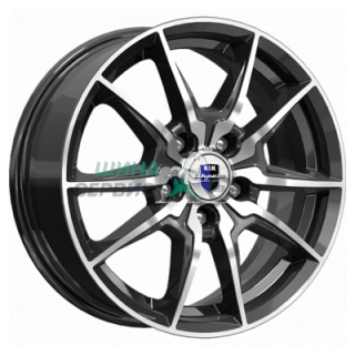 K&K 6,5x16/5x100 ET40 D67,1 Адамар (КС886) Алмаз черный