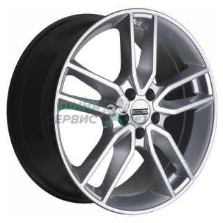 Fondmetal 8x19/5x112 ET48 D66,5 Koros Gloss Silver