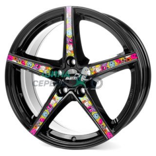 Alutec 8x18/5x114,3 ET45 D70,1 Raptr Diamond Black With Stickerbomb