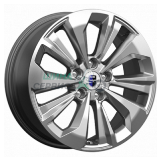 K&K 7x17/5x114,3 ET45 D66,1 Авиор (КС936) Алмаз черный