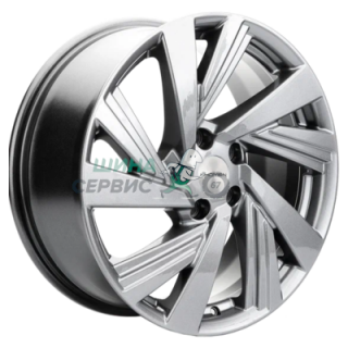 Khomen Wheels 7,5x18/5x114,3 ET38 D67,1 KHW1801 (Outlander) Gray