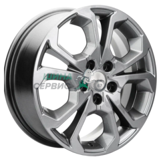 Khomen Wheels 6,5x17/5x108 ET33 D60,1 KHW1711 (Chery tiggo 7pro) Gray