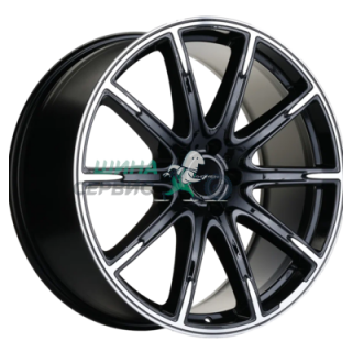 Khomen Wheels 9,5x21/5x112 ET30 D66,6 KHW2102 (GLS class) Black-FP