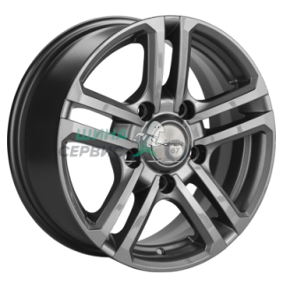 Khomen Wheels 6,5x16/5x139,7 ET40 D98,5 KHW1602 (Niva 4x4) Black-FP