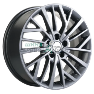 Khomen Wheels 7x17/5x114,3 ET50 D67,1 KHW1717 (Seltos/Soul/Sonata) Gray