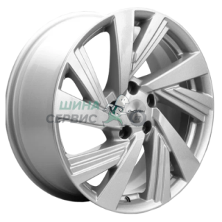 Khomen Wheels 7,5x18/5x108 ET40 D60,1 KHW1801 (Chery Tiggo) F-Silver