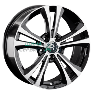 Replay 7,5x18/5x114,3 ET45 D64,1 H111 BKF (конус, C570)