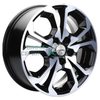 Khomen Wheels 6,5x17/5x114,3 ET45 D54,1 KHW1711 (Coolray) Gray-FP