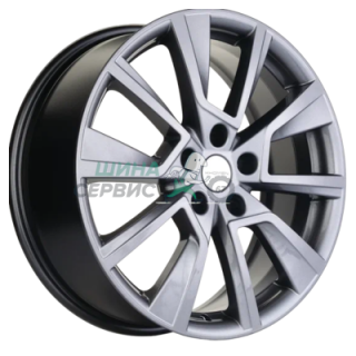 Khomen Wheels 7x18/5x114,3 ET50 D54,1 KHW1802 (Coolray) Black-FP