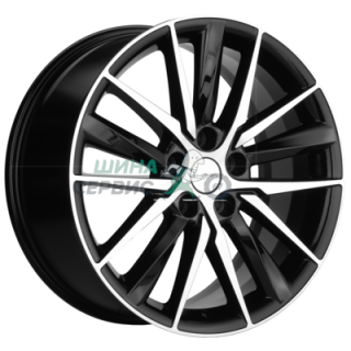 Khomen Wheels 8x18/5x114,3 ET50 D60,1 KHW1807 (Camry NEW) Black-FP