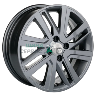 Khomen Wheels 6x16/4x100 ET41 D60,1 KHW1609 (XRay) Black matt