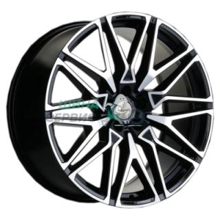 Khomen Wheels 9,5x21/5x112 ET30 D66,6 KHW2103 (X5/X6/X7доп.) Black-FP
