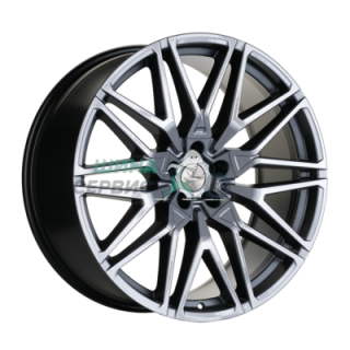 Khomen Wheels 9,5x21/5x112 ET37 D66,6 KHW2103 (X5/X6/X7осн.) Black-FP