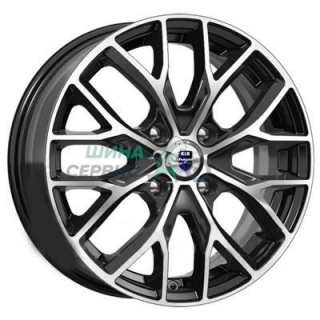K&K 6x16/4x108 ET37 D63,35 Лилиом (КС891) Алмаз черный