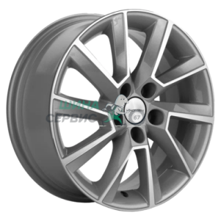 Khomen Wheels 6x15/5x100 ET38 D57,1 KHW1507 (Rapid/Fabia) Black-FP