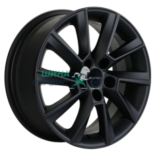 Khomen Wheels 6x15/5x100 ET40 D57,1 KHW1507 (Polo) Black matt