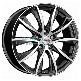 iFree 7,5x18/5x110 ET37 D65,1 Каzантип (КС684М) Блэк Джек