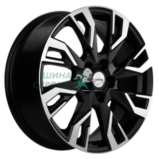 Khomen Wheels 7x18/5x112 ET43 D57,1 KHW1809 (Kodiaq/Tiguan) Black-FP