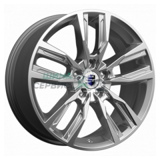 K&K 8x18/5x115 ET40 D70,2 Борэй (КС901) Дарк платинум