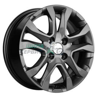 Khomen Wheels 6x15/4x98 ET36 D58,5 KHW1503 (Lada Granta) Gray