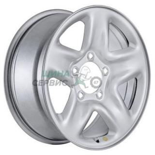 Off-Road Wheels 8x18/5x150 ET60 D110 Тойота серебристый