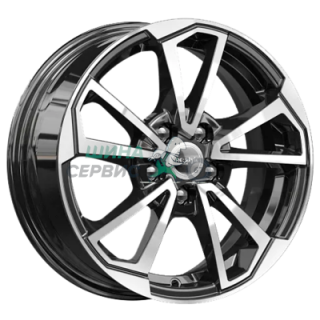 K&K 6x15/5x114,3 ET42 D67,1 КС1005 Алмаз черный