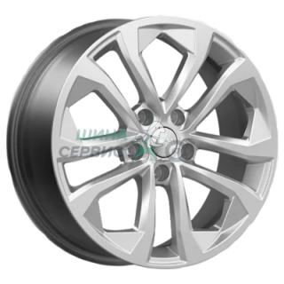 СКАД 7x17/5x114,3 ET45 D67,1 Тукан (КЛ356) Toyota silver