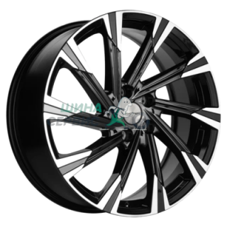 Khomen Wheels 7,5x19/5x108 ET46 D63,4 KHW1901 (Tugella) Black-FP
