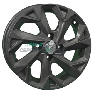 Khomen Wheels 5,5x14/4x100 ET38 D67,1 KHW1402 (Accent/Getz/i20) Gray