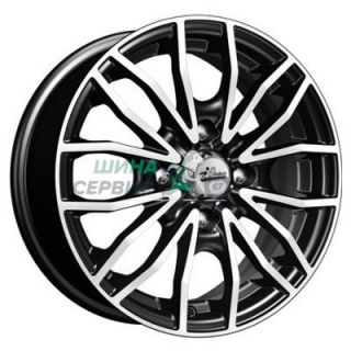 iFree 5,5x14/4x100 ET45 D67,1 Флайт (КС676М) Блэк Джек