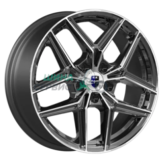 K&K 7x17/5x114,3 ET43 D67,1 Юнион (КС1025) Алмаз черный