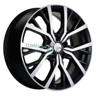 Khomen Wheels 7x18/5x114,3 ET40 D64,1 KHW1806 (Haval F7/F7x) Black-FP