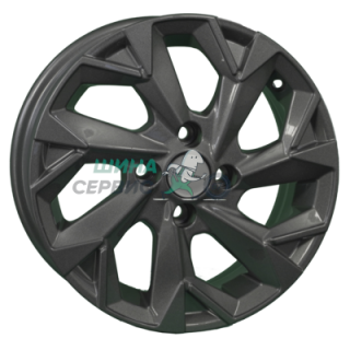 Khomen Wheels 5,5x14/4x100 ET43 D67,1 KHW1402 Gray