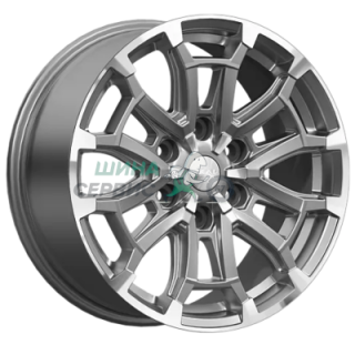 СКАД 8x18/6x120 ET42 D70,2 Авилис (КЛ374) Алмаз графит