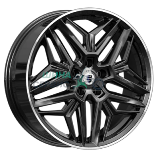 K&K 7x19/5x114,3 ET40 D66,6 Колумб (КС1038) Алмаз черный
