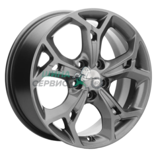 Khomen Wheels 7x17/5x110 ET46 D63,3 KHW1702 (Changan CS35/CS35 Pro) Black