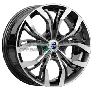 K&K 7,00x17/5x114,3 ET35 D67,1 Аламида (КС705М) Алмаз черный