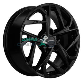 Khomen Wheels 7x17/5x108 ET40 D54,1 KHW1716 (Jac/Москвич 3) Black